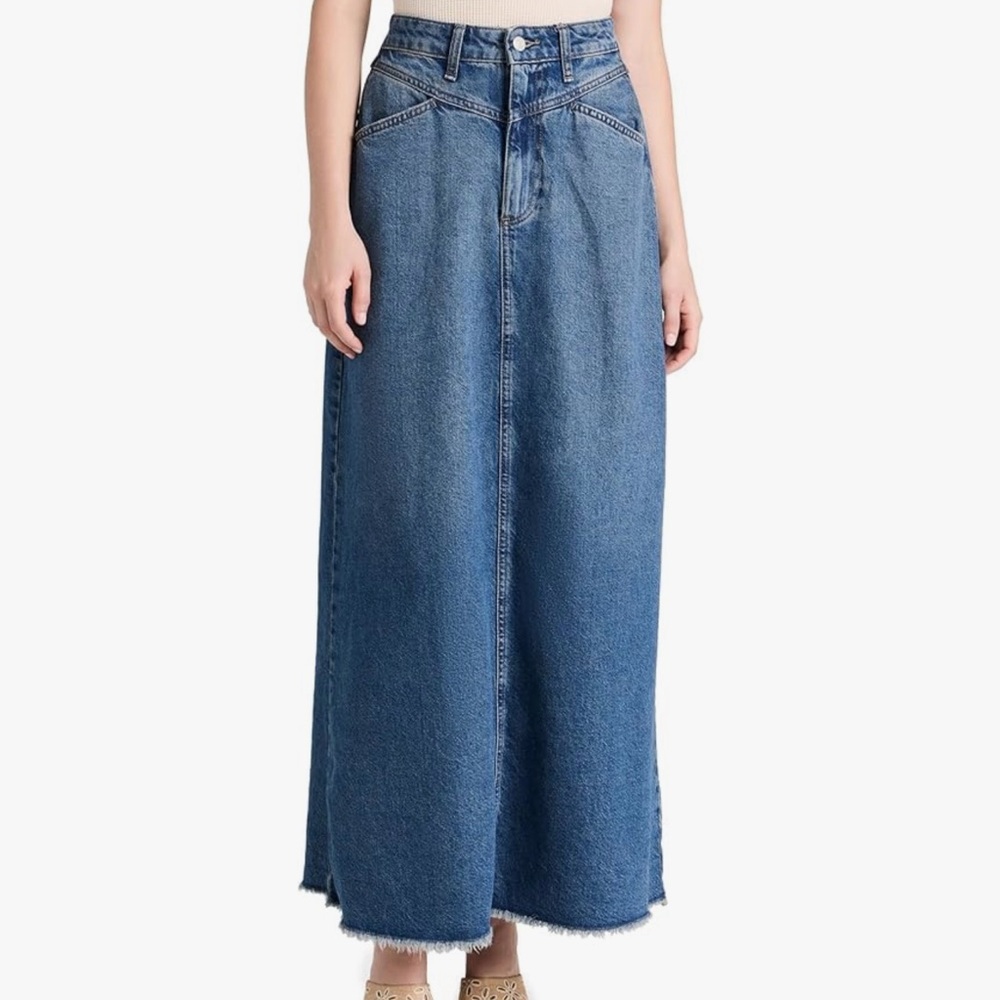 NWT Free People Come As You Are Maxi Skirt